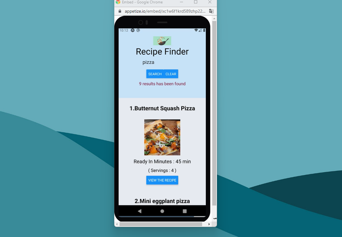 Recipe Finder